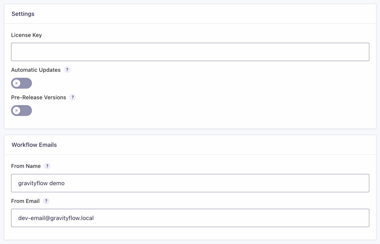 Gravity Flow General Settings Reference - Gravity Flow Documentation