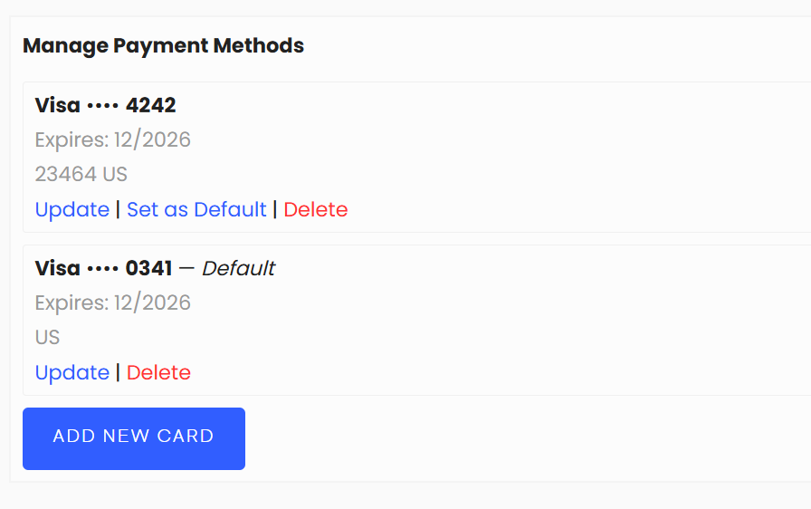 Image showing payment methods